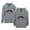 Grey, variant on Boys Girls Quarter Zip-Up Hoodies Long Sleeve Pullover Sweatshirts Pockets for Casual School and Outdoor Wear Pink 7-8 Years