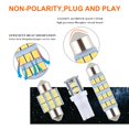 thumbnail image 4 of Kit de bombillas LED para interior de coche iFunyLED, 24 piezas 194 T10 DE3175 578, 4 of 5