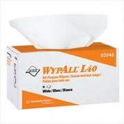 Kimberly-Clark Professional WypAll* L40 Towel, Pop-Up Box, White - 9 CA (412-03046)