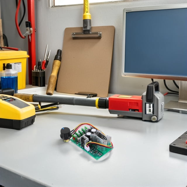 FELTECHELECTR Regulador De Velocidad Para Motor Dc Con Pwm De Alta Y Modular Para Uso En Casa