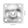 thumbnail image 2 of FUEENIRVA 4pcs Table Leg Mounting Hardware Silver Leg Support Plates for Home Improvement, 2 of 6