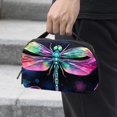 thumbnail image 2 of Dragonfly Waterproof Oxford Fabric Storage Case with Charger Pouch, Small Portable Storage Box, and Cable Organizer Travel - 5.9x9.44x3.14 in, 2 of 6