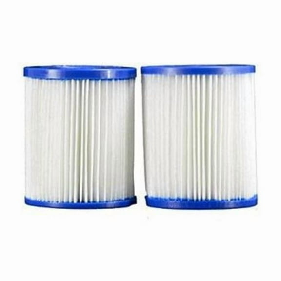 Super-Pro PIN3PAIR SPG 4 oz 3.68 in. 3 sq ft. Replacement Filter Cartridge for Intex Twin Pack E Version