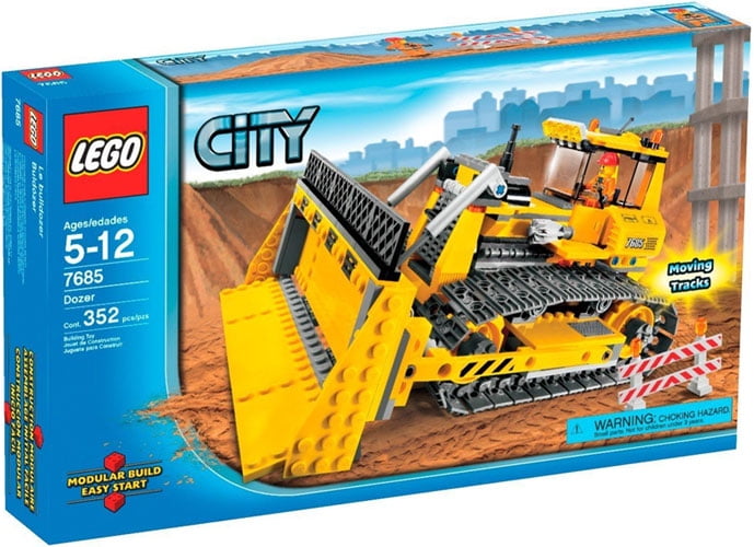 lego bulldozer break in walmart