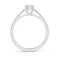 thumbnail image 2 of ANGARA Natural 0.5 Ct. Diamond Solitaire Ring in 14K White Gold for Women (Ring Size: 11.5), 2 of 11