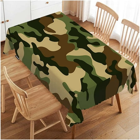 

WISH TREE Dolphin Rectangle Tablecloth Ocean Animal Dolphin Jumping Sunset Durable Table Cloth Dining Table Cover for Home Kitchen Restaurant Party Buffet Picnic