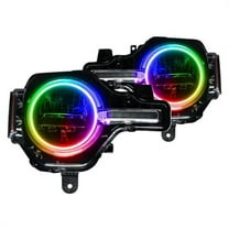 Oracle 21-22 Ford Bronco Led Halo Kit -Base Headlights Colorshift-2.0 CNTLR