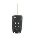 thumbnail image 4 of Mando a distancia de entrada sin llave llavero con tapa llave de carcasa 5 botones para llave de coche hombre Camaro 2010-2013 ANGGREK Otros, 4 of 8