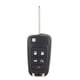 thumbnail image 4 of Mando a distancia de entrada sin llave llavero con tapa llave de carcasa 5 botones para llave de coche hombre Camaro 2010-2013 ANGGREK Otros, 4 of 8