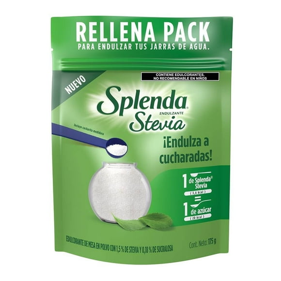 Edulcorante en polvo Splenda Stevia 175 g