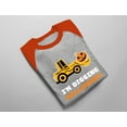 thumbnail image 5 of Tstars Boys Unisex Halloween Party Shirt I'm Digging Halloween Pumpkin Tractor Birthday Gift Day of the Dead Spooky Trick or Treat Funny Humor Gifts 3-4 Sleeve Baseball Jersey Toddler Shirt, 5 of 7