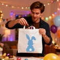 thumbnail image 4 of Wooowa Easter Non Woven Gift Packaging Bag, Sturdy Tote Bag for Party and Holiday Presents, Eco Friendly Supply for Gift Wrapping and Home Decor, 4 of 6