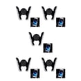 thumbnail image 1 of yingyy Metal Car Phone Holder Stand With Rhinestone Decor For Exquisite Craftsmanship Bracket Elegant 5Set, 1 of 6