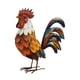 thumbnail image 3 of Estatua de de metal para jardín, escultura de animal, 3D, estatua creativa para exteriores, decoración artística para caminos, patios, porches y, 3 of 9