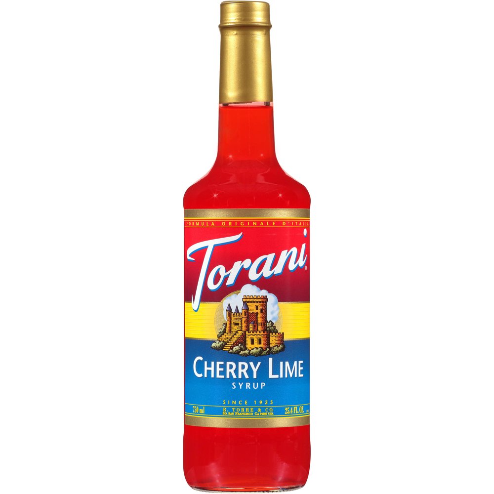 Torani Cherry Lime Syrup, 25.4 fl oz