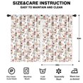 thumbnail image 2 of Blackout Kids Curtains,White Christmas Gnome Pattern Childrens Insulated Curtains Set Of 2,Bedroom Essentials,Toddler Room Decor 42"x63", 2 of 5