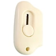 thumbnail image 2 of Portable Knife, Gaqring Mini Cute Retractable Safety Tool, ABS Plastic SK5 Blade Keychain Craft Scissors for Unboxing DIY, White, 2 of 5