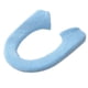thumbnail image 2 of Toilet Seat Cover Bathroom Soft Thicker Warmer With Snaps Fixed Stretchable Washable Fiber Cloth Toilet Seat Covers Pads Reusable Easy Installation Cleaning, 2 of 8