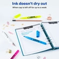 thumbnail image 6 of Avery Hi-Liter Pen-Style Highlighters, 3 Assorted Colors (25860), 6 of 9