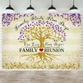 thumbnail image 5 of Family Reunion Backdrop Family Tree Leaves Family Members Our Roots Run Deep Photography Background Family Gathering Party Decoration Supplies Banner, 5 of 7