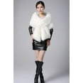 thumbnail image 4 of Faux fur Capes for Women Bridal Scarves Bridal Shawl Warm Wrap Stoles for Wedding Dresses, 4 of 8