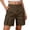 BB-22-Brown, variant on Chino Cargo Shorts for Women Casual Flat Front Wide Leg Bermuda Shorts Solid Color Hiking Travel Shorts with Multi Pockets Blue XL