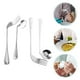 thumbnail image 3 of WORGEOUS 1 Establecer una cuchara curva Desactivado el horquilla auxiliar de uso fácil Uso de la vajilla Ayudas de alimentación de utensilios adaptativos, 3 of 7