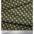thumbnail image 2 of Soimoi polyester Crepe Fabric Artistic Floral Print Sewing Fabric Yard 42 Inch Wide, 2 of 3