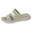 Dark Green, variant on Slides for Women Adjustable Strappy Sandals Comfortable Thick Soft Sole Slip on Beach Shoes Open Toe Summer Casual Slippers Dark Green Size 7