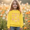thumbnail image 6 of XXWXYD Children Personalized Sweatshirt All Season Long Sleeve Pullover Top Teen Boys Girls Casual Cozy Fleece Loungewear Comfortable Everyday Street Fashion, 6 of 7