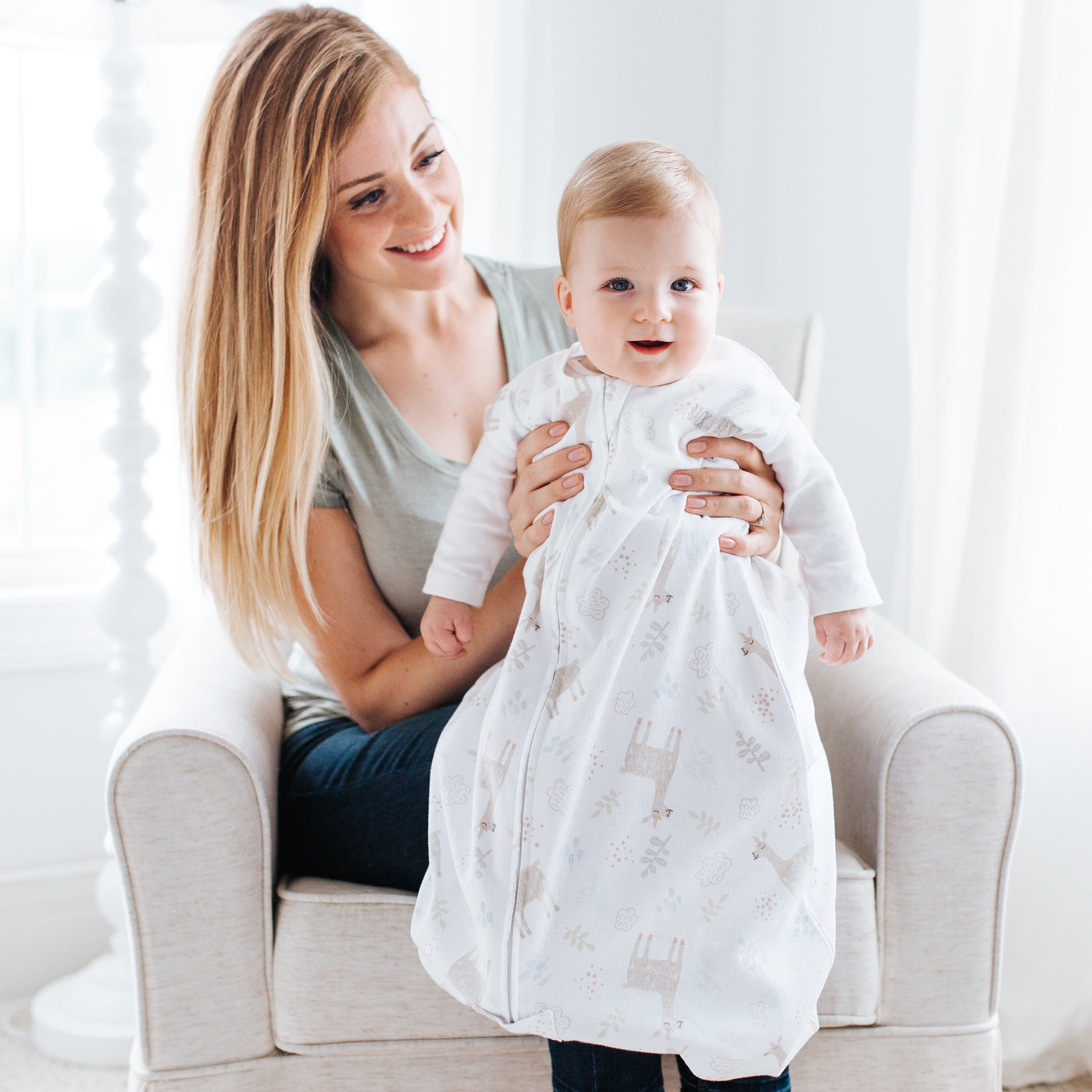 Halo Sleepsack Wearable Blanket 100 Cotton Cream Infant Unisex Small 0 6 Months Walmart