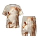 thumbnail image 1 of Balery Relaxing Cat With Tea Conjunto de Pijama Infantil de Manga Corta con Estampado – Ropa de Dormir de Algodón Suave-X-Large, 1 of 6