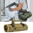 thumbnail image 3 of Oxford Cloth Tool Tote Bag Muti-Purpose Tool Organizer with 6 Pockets for Home Professional Tool, 3 of 8