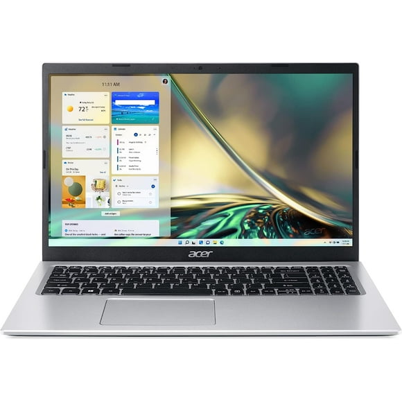 Acer 15.6" HD Aspire 1 - Intel N4500 4GB RAM 128GB Flash Drive Silver W11 S - Excellent Recertified with 1 Year Acer Manufacturer Warranty
