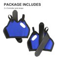 thumbnail image 7 of Cover Case Fit for Oculus Quest 1/2 Controller, TSV VR Touch Controller Protective Case, Controller Grips Cover with Knuckle Straps Adjustable Anti-Throw Handle, Blue 1 Pair, 7 of 7