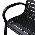thumbnail image 3 of Casafoyer Patio Bench Black 45.7" Steel and WPC, 3 of 3