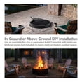 thumbnail image 5 of Sunnydaze 36" Round Steel Wood-Burning Fire Ring, 5 of 16