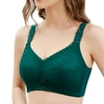 thumbnail image 4 of Sngxgn Women's Full Figure Beauty Back Smoothing Bra(Green,95E), 4 of 6