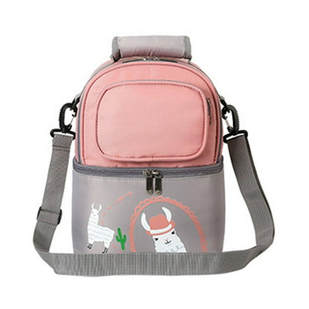Bolsa de Transporte de Refrigerador de la Leche Materna, Mochila de Lonchera de Leche de Doble Capa Suave Aislante Impermeable, Tiempo de Frescura de Temperatura Ambiente 10 Horas,
