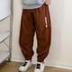 thumbnail image 2 of Odeerbi 3-13 Años Niños Cargo Pantalones Deportes Jogger Pantalones Casual Suelto Cómodo Pantalones Con Bolsillos, 2 of 4