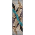 thumbnail image 2 of Addison Rugs Mayfield Premium Machine Washable Transitional Abstract Gray Runner Rug, 2'3" x 7'6", 2 of 6