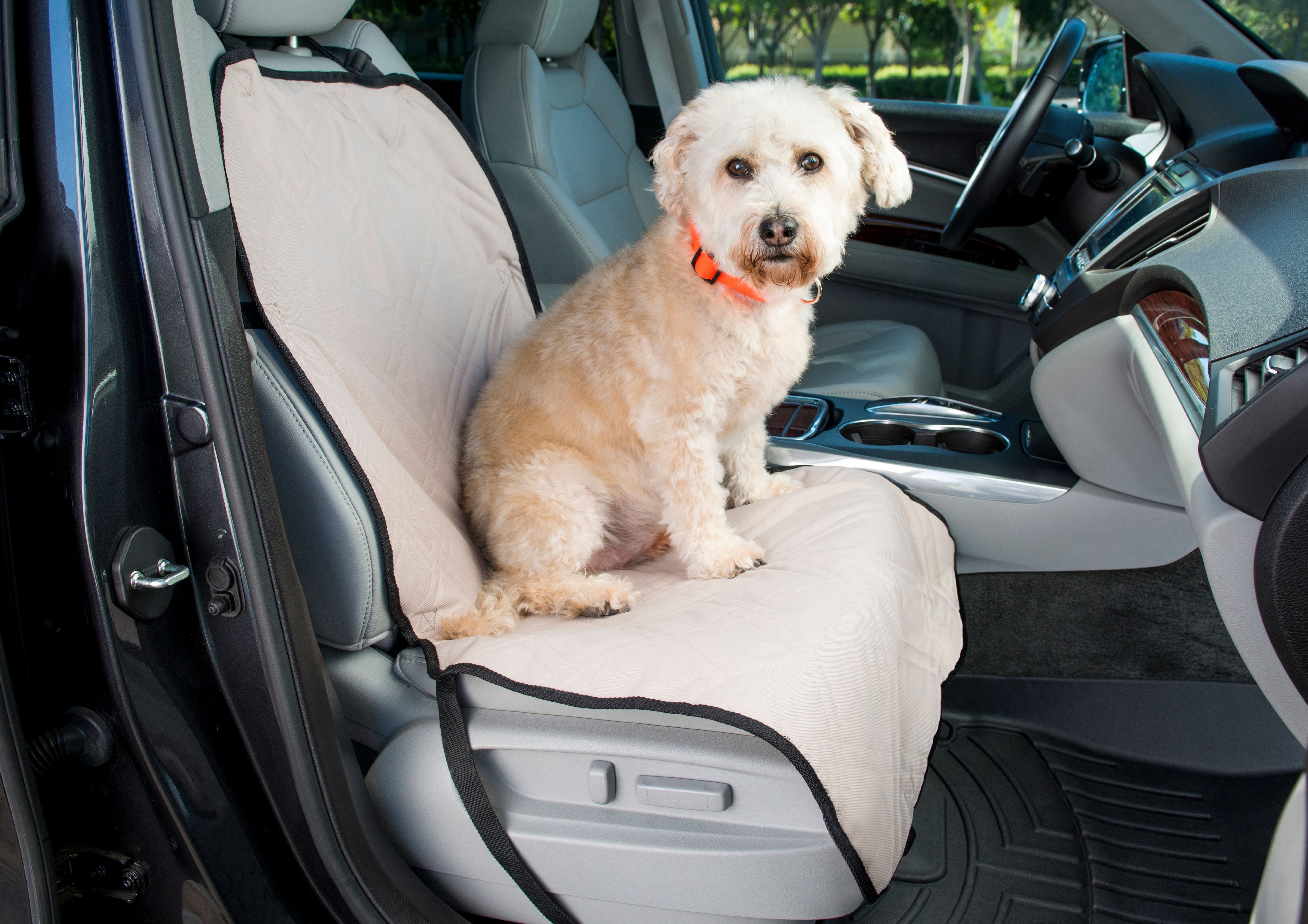 Dog Car Seat Covers – Front Bucket Seat Protector for Dogs – Protect