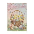 thumbnail image 2 of ddioayh Garden Flag Easter Bunny Egg Printed Outdoor Holiday Decoration Weather Resistant Standard Size For Yard Patio Entryway, 2 of 6