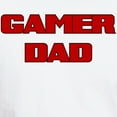 thumbnail image 3 of CafePress - GAMER DAD T Shirt - Men's White Classic Cotton T-Shirts, 3 of 4