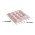 thumbnail image 4 of PRETXORVE Seat Cushion, Chair Cushions, Office Chair Cushion, Lambswool 9 Pin Cushion Office Thickened Cushion Winter Dormitory Soft Cushion Double-sided Heightened Chair Cushion Fart Pad Warm Pad, 4 of 6