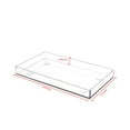 thumbnail image 6 of Clear Acrylic Tray Bathroom Vanity Organizer for Coffee Breakfast, 6 of 7