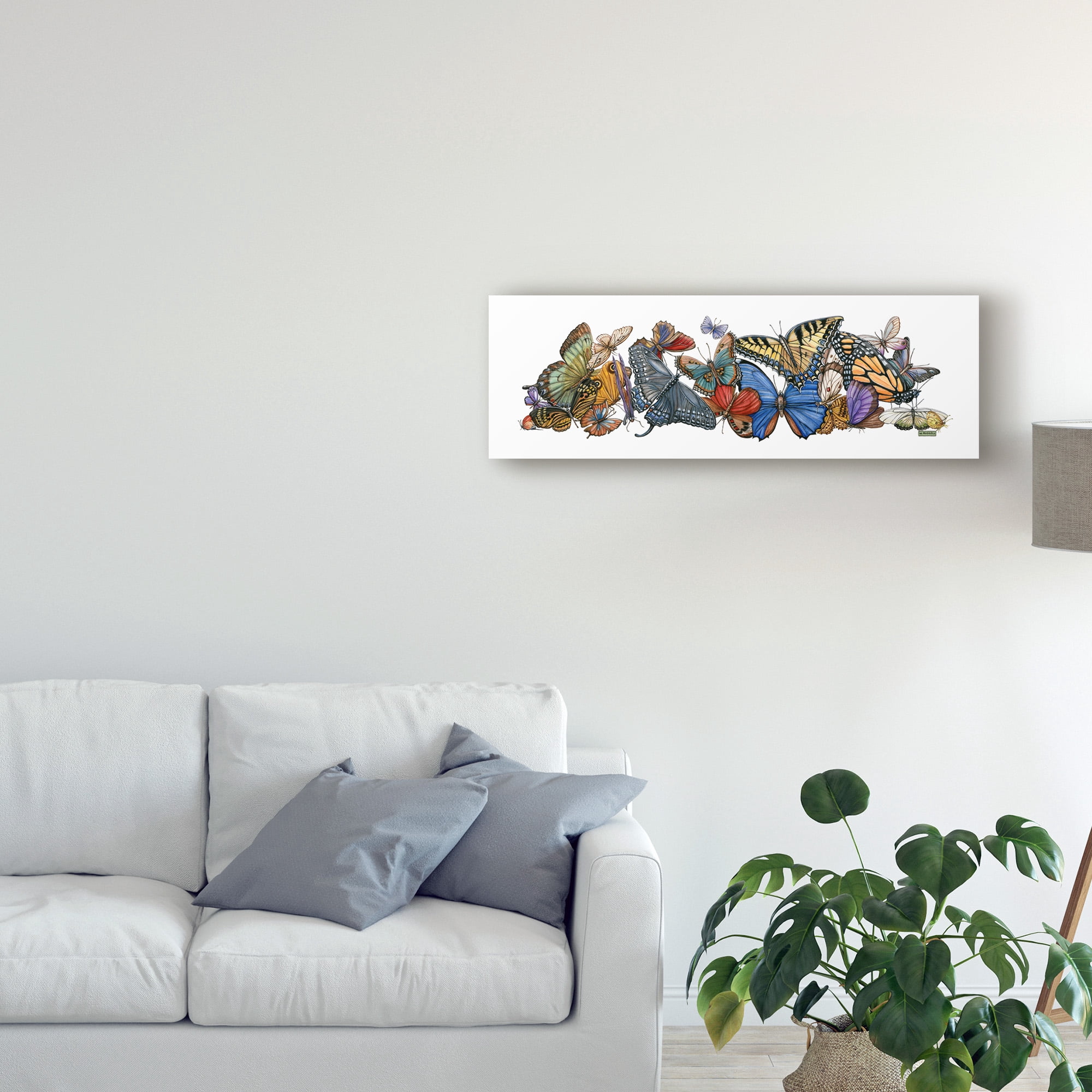 Trademark Fine Art 'Wings of Splendor I' Canvas Art by Wendy Russell
