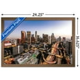 thumbnail image 3 of Cityscapes - Los Angeles, California Wall Poster, 14.725" x 22.375", Framed, 3 of 3