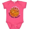 thumbnail image 3 of Inktastic Basketball Princess Tiara Girls Baby Bodysuit, 3 of 5