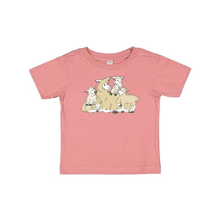 

Inktastic Cute Lamb Family Gift Baby Boy or Baby Girl T-Shirt